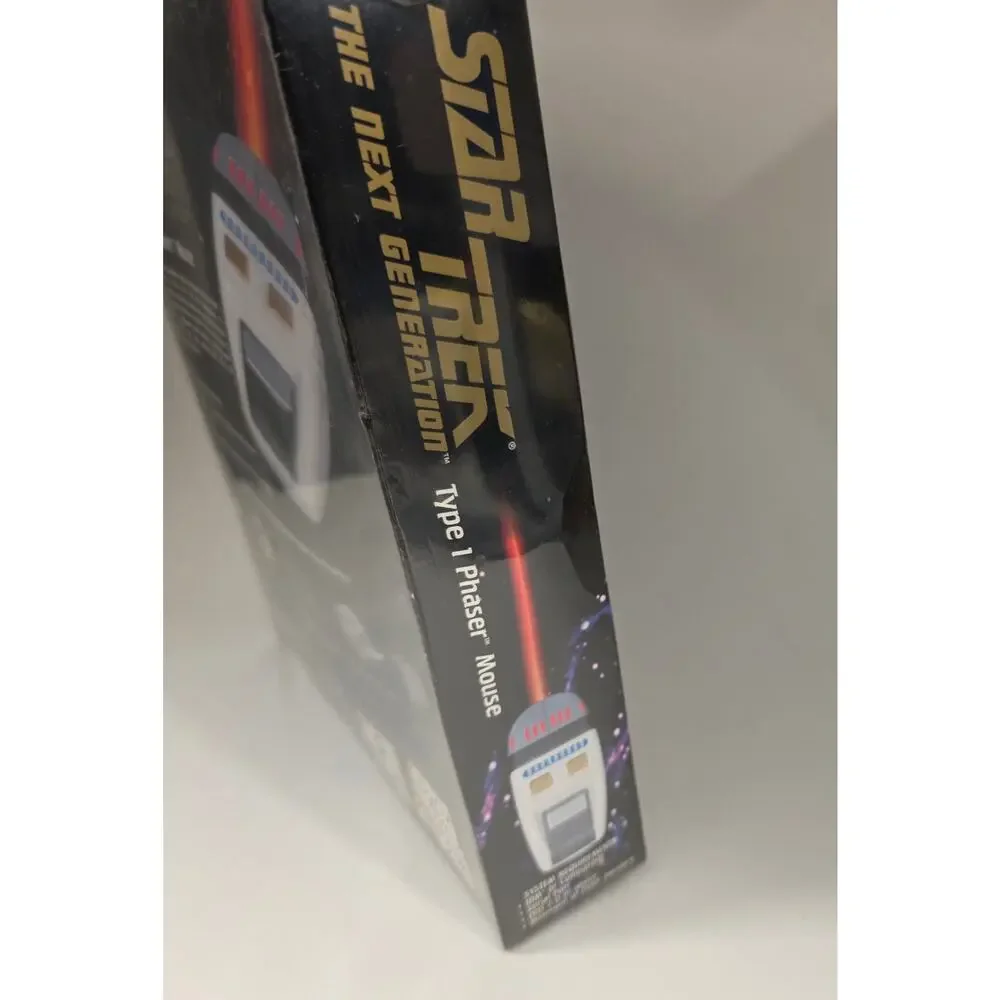 STAR TREK Unisex Type 1 Phaser Mouse TNG Vintage 1997 NIB Windows
